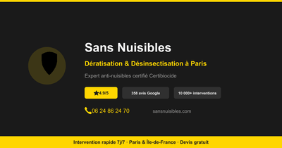 Logo Sans Nuisibles